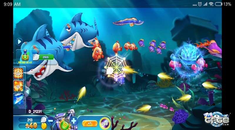 Chọn đạn phù hợp trước khi trải nghiệm game bắn cá CF68