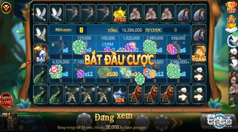 Game quay thu tựa game slot đáng thử nhất tại nhà CF68