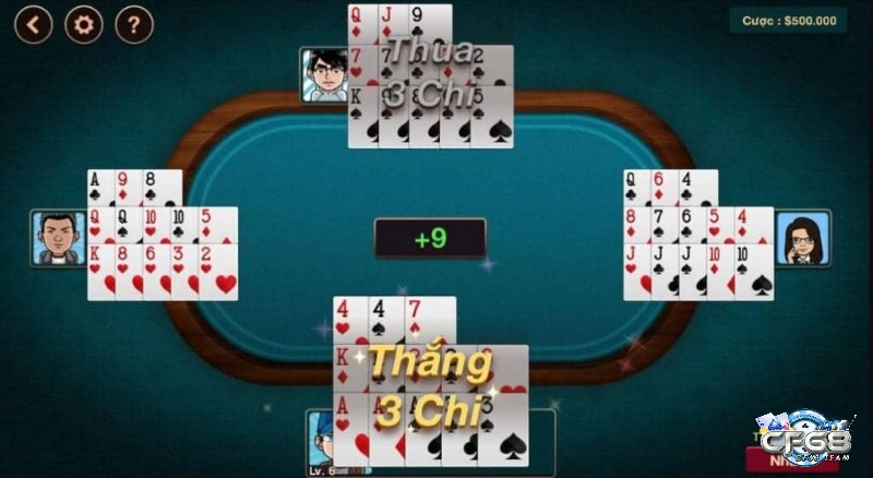 Cách chơi bài binh 9 lá tương tự như mậu binh gốc