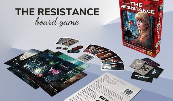 Board game Resistance - Boardgame chiến thuật cho 5-10 người