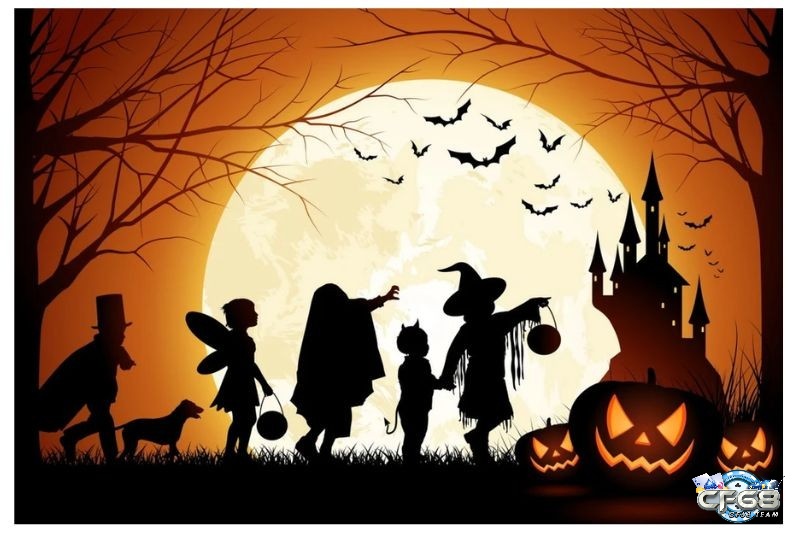 Những nhân vật ma quái đáng yêu trong Doodle Halloween