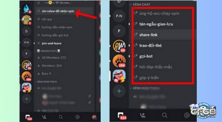 Cách kiếm nhiều Spin trong Coin Master thông qua ứng dụng Discord 