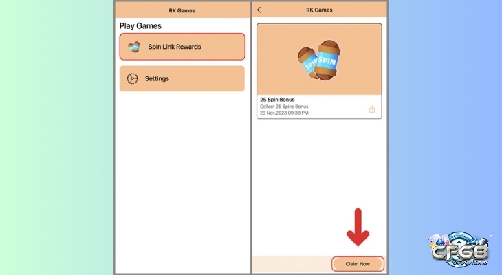 Ngoài ra anh em cũng có thề nhập code vào game Coin Master
