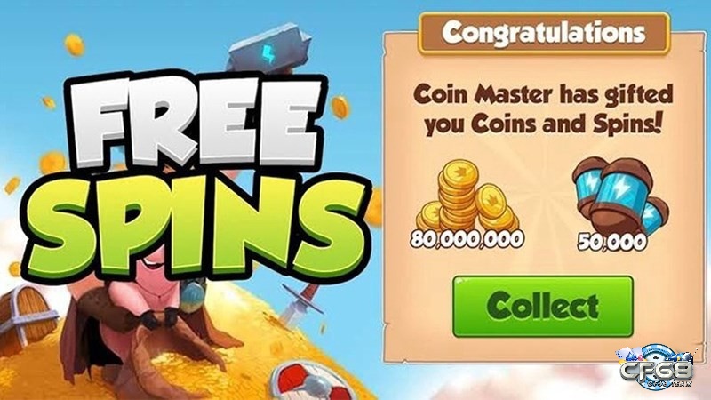 Cùng CF68 tìm hiểu cách kiếm nhiều Spin trong Coin Master nhé