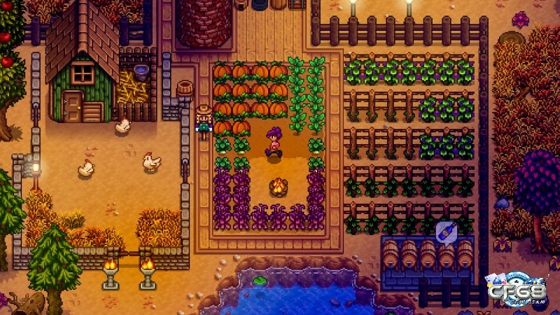 Stardew Valley có cốt truyện nhẹ nhàng, cảm xúc, giúp người chơi đắm chìm trong thế giới nông trại yên bình