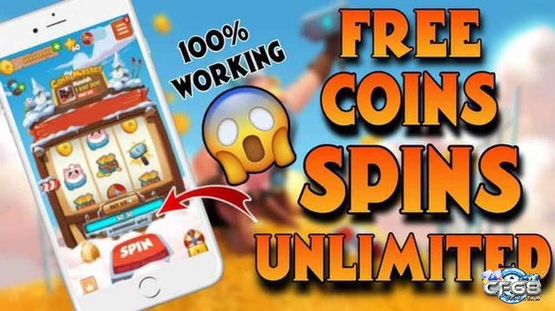Sử dụng Coin Master MOD + APK để hack spin