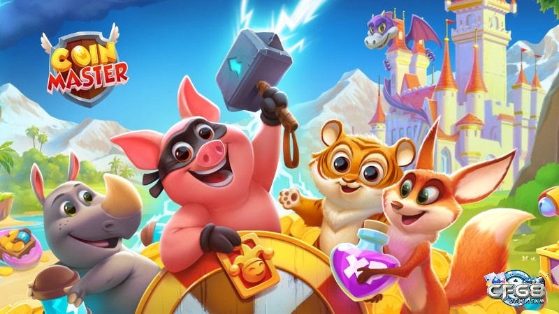 Cùng CF68 tìm hiểu về cách nhận spin Coin Master mới nhất nhé