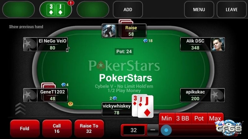 Khi chơi Poker kiếm tiền cần lưu chọn nền tảng uy tín