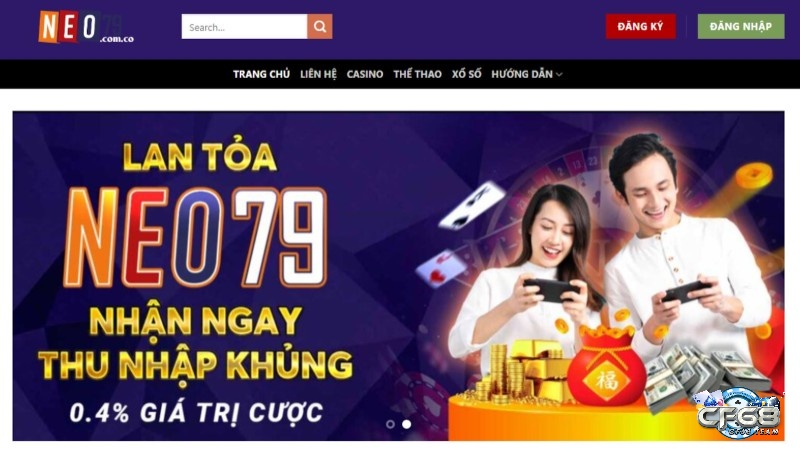 Đăng ký Neo79 qua máy tính như thế nào?