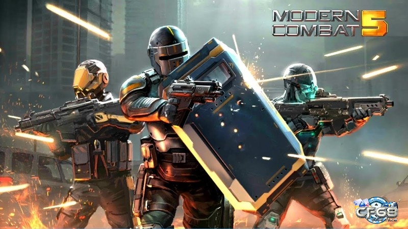 Modern Combat 5 - Game bắn súng offline và online đa dạng