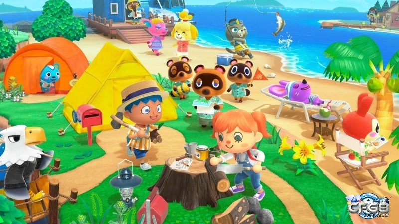 Xây dựng hòn đảo trong game Nintendo Switch Animal Crossing: New Horizons