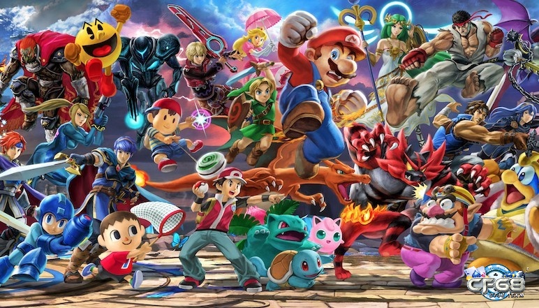 Dàn nhân vật phong phú tạo nên những trận đấu hấp dẫn trong Super Smash Bros. Ultimate